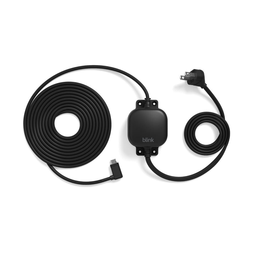 imageBlink Weather Resistant 13ft Power Adapter for Blink Mini 2 Mini 2K Outdoor 4 and Outdoor 2K BlackBlack