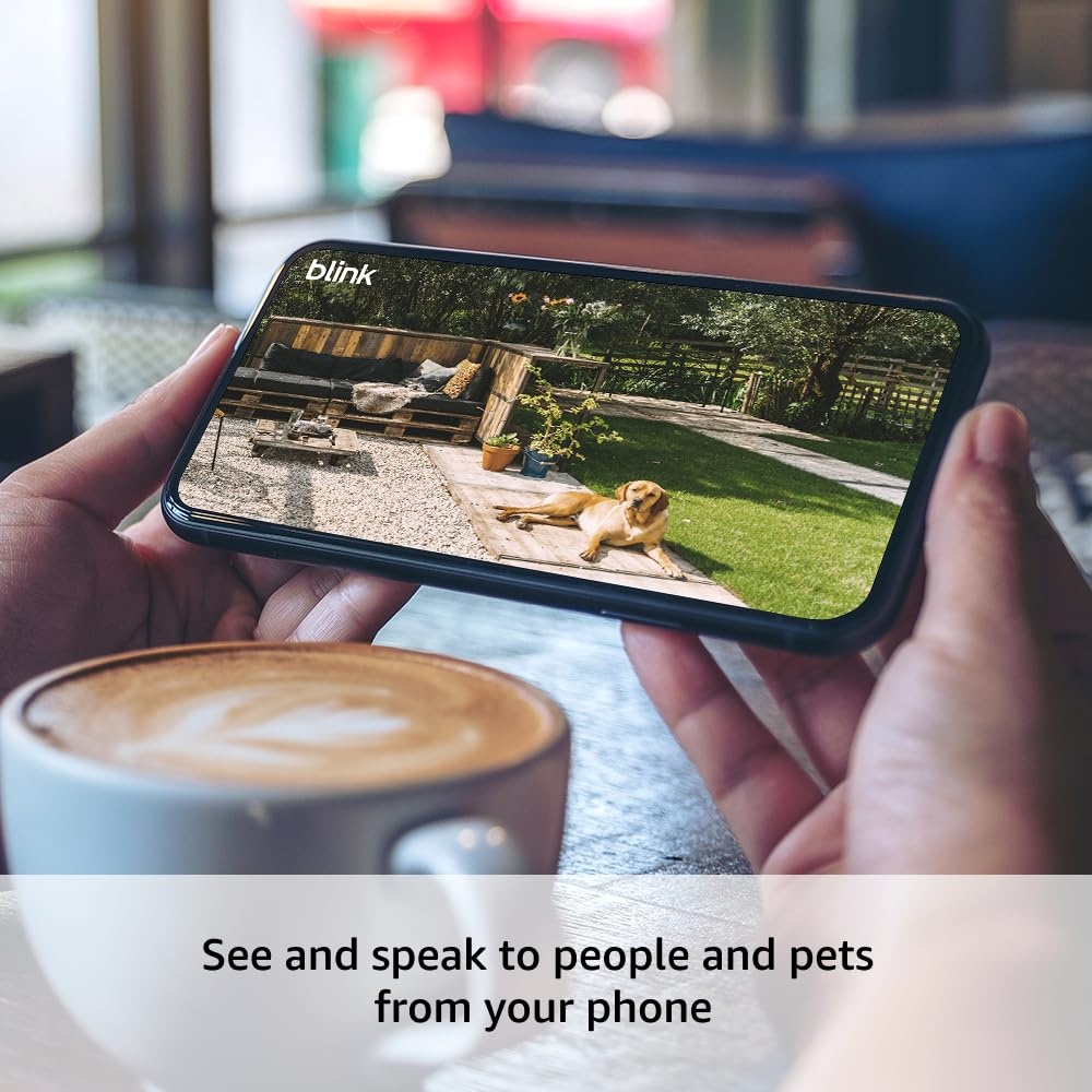 image:imageBlink Outdoor 4 and Battery Doorbell 2K newest model Twoyear battery 1080p cameras and 2K battery doorbell Sync Module Core included 5 Cameras Doorbell BlackSave with Plus plan